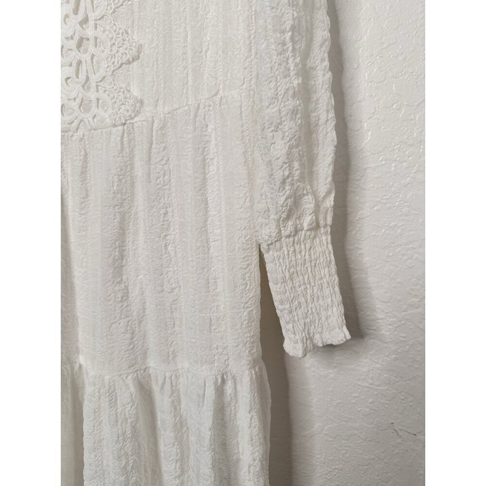 Just Me Size‎ S Boho Crochet Embroidered Maxi - Picture 3 of 7
